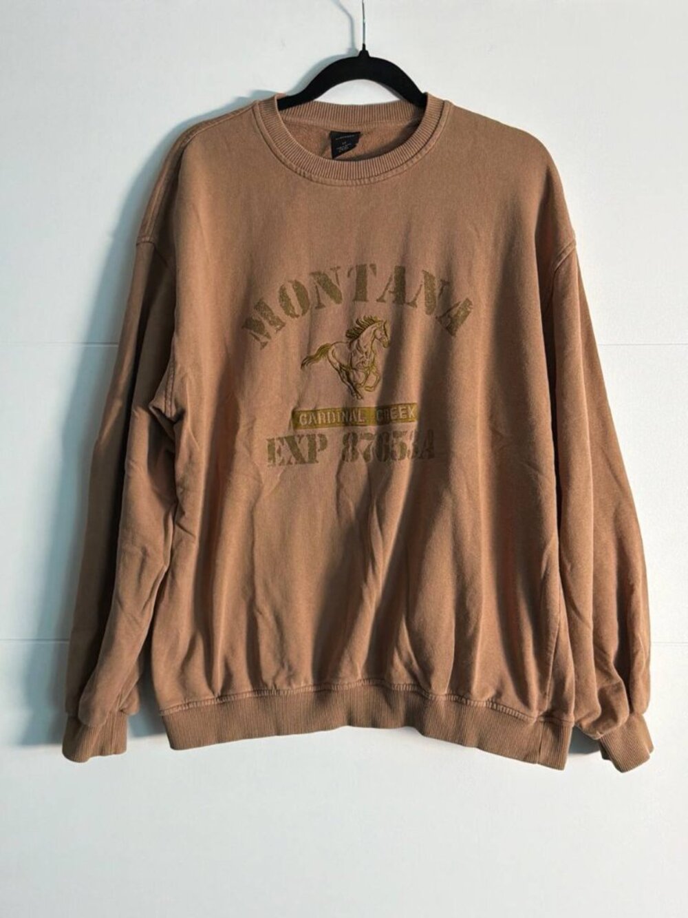 Urban Outfitters Montana Sweatshirt | Unisex (Size LG) | Brown
